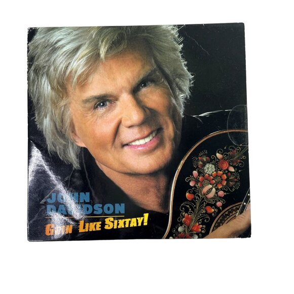 Vintage John Davidson Goin Like Sixtay Music CD Autographed u 14 Tracks 2003 - Picture 1 of 2